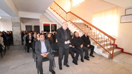 Qazaxda icra başçısının dekabr ayında vətəndaşlarla keçirilən növbəti səyyar görüşü şəhər sakinləri ilə olub-18.12.2025