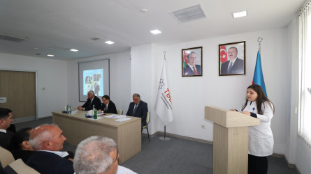Qazaxda görkəmli oftalmoloq-alim, Akademik Zərifə xanım Əliyevanın anadan olmasının 103 illiyinə həsr olunmuş “İki Dahi İnsan ömrü” başlıqlı tədbir keçirilib 28.04.2026