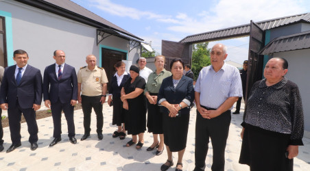 Şəhid əsgər Nəsibov Akşin Vasif oğlunun  təmir edilmiş, lazm olan bütün mebel və avadanlıqlarla təmin olunmuş yaşayış evi ailə üzvlərinin istifadəsinə verilib. 21.07.2026