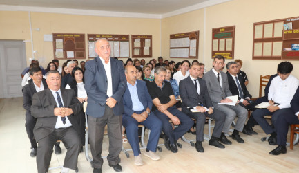 Qazaxda icra başçısı sentyabr ayı üzrə növbəti səyyar görüşünü Alpout kənd sakinləri ilə keçirib 11.09.2025