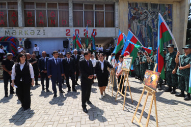 Qazaxda 15 İyun - Milli Qurtuluş Gününə həsr edilmiş “Qurtuluşun əbədi müəllifi” adlı tədbir keçirilib  13.06.2025