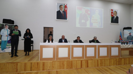 Qazaxda 8 Noyabr - Zəfər Gününün beşinci ildönümünə həsr edilmiş kitab və rəsm sərgisi, Vətən müharibəsi şəhidi tibb xidməti leytenantı Adil Əfəndiyevə həsr edilmiş “O, bizim Adildi” kitabının təqdimat mərasimi olub -22.10.2025