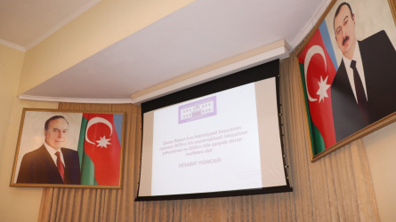 Qazax Rayon İcra Hakimiyyəti başçısının rayonun 2025-ci ilin sosial-iqtisadi inkişafının yekunlarına və 2026-cı ildə qarşıda duran vəzifələrə həsr olunmuş hesabat yığıncağı keçirilib 13.01.2026