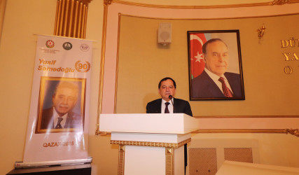 Qazaxda Xalq yazıçısı Yusif Səmədoğlunun 90 illiyi münasibətilə ədəbi-bədii gecə keçirilib-25.12.2025