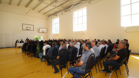 Qazaxda icra başçısının avqust ayında növbəti səyyar görüşü Qaymaqlı kənd sakinləri ilə olub 06.08.2026