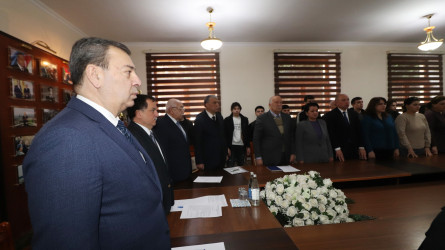 BDU-nun Qazax filialında “Xocalı faciəsi - Qalib xalqın silinməyən yaddaşı” adlı anım tədbiri keçirilib 26.02.2025