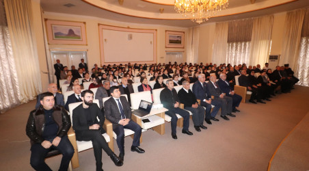 Qazaxda Xalq yazıçısı Yusif Səmədoğlunun 90 illiyi münasibətilə ədəbi-bədii gecə keçirilib-25.12.2025