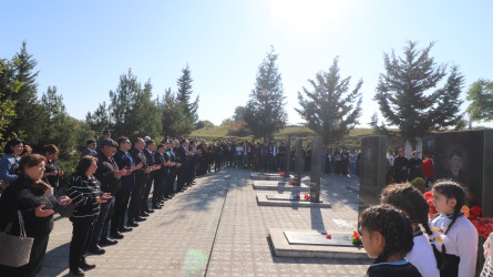 8 Noyabr – Zəfər Gününün beşinci ildönümü ərəfəsində Vətən müharibəsi şəhidi leytenant Mayis Yaqubovun əziz xatirəsi ehtiramla anılıb 22.10.2025