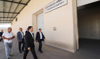 Qazaxda 2026-2030-cu illər üçün Dövlət Proqramının icrası ilə bağlı rayonun kəndlərində aqroparka və iri fermer təsərrüfatlarına baxış keçirilib 15.09.2026