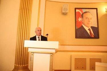 Qazaxda Əməkdar incəsənət xadimi, şair Barat Vüsalın 75 illik yubileyi münasibətilə “Yaxşı ki, Qazağın Baratı varmış” başlıqlı ədəbi-bədii gecə keçirilib 23.04.2026