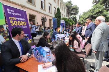 BDU-nun Qazax filialında əmək yarmarkası keçirilib 27.05.2025