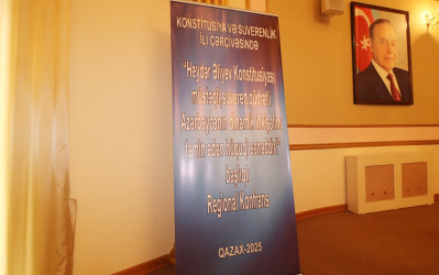Qazaxda “Heydər Əliyev Konstitusiyası müstəqil, suveren, qüdrətli Azərbaycanın dinamik inkişafını təmin edən hüquqi sənəddir!” mövzusunda Regional Konfrans keçirilib - 28.08.2025