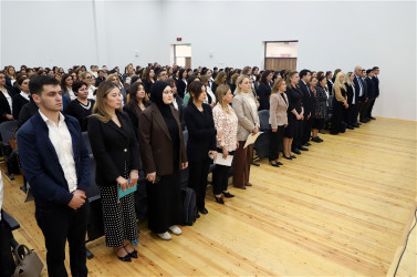 ADU məzunlarının professionallıq və peşə vərdişlərinin təkmilləşdirilməsi konfransının açılış mərasimi keçirilib 03.10.2025