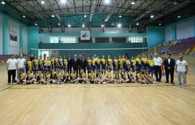 Azərbaycan Voleybol Federasiyasının prezidenti Şahin Bağırov Qazax rayonuna səfər edib 03.07.2026