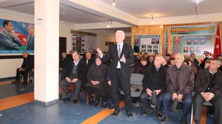 Qazaxda icra başçısının fevral ayı üzrə vətəndaşlarla keçirilən növbəti səyyar görüşü rayonun Birinci Şıxlı kəndində olub 11.02.2026