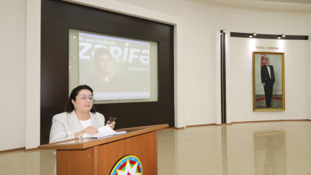 Qazaxda görkəmli oftalmoloq-alim, akademik Zərifə Əliyevanın anım günü ilə əlaqədar “Zirvələrə yüksələn zərif insan ömrü” adlı tədbir keçirilib 15.04.2025