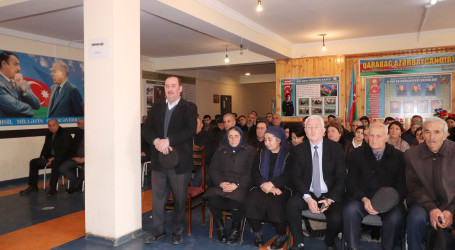 Qazaxda icra başçısının fevral ayı üzrə vətəndaşlarla keçirilən növbəti səyyar görüşü rayonun Birinci Şıxlı kəndində olub 11.02.2026