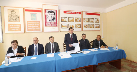 Qazaxda icra başçısının iyun ayı üzrə vətəndaşlarla keçirilən növbəti səyyar görüşü rayonun Kəmərli kəndində olub 11.06.2026