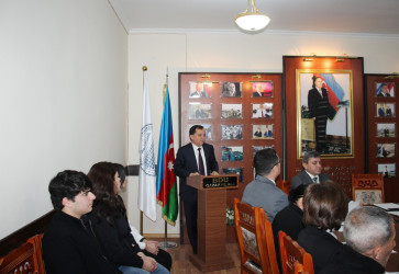 BDU-nun Qazax filialında "Ümummilli Lider Heydər Əliyev Müstəqil Azərbaycan Konstitusiyasının müəllifidir" mövzusunda Respublika Elmi Konfransı keçirilib -28.11.2025