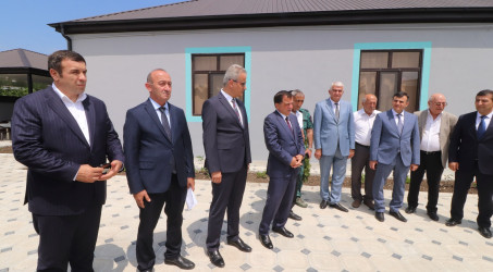 Şəhid əsgər Nəsibov Akşin Vasif oğlunun  təmir edilmiş, lazm olan bütün mebel və avadanlıqlarla təmin olunmuş yaşayış evi ailə üzvlərinin istifadəsinə verilib. 21.07.2026