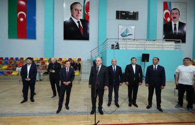 Azərbaycan Voleybol Federasiyasının prezidenti Şahin Bağırov Qazax rayonuna səfər edib 03.07.2026