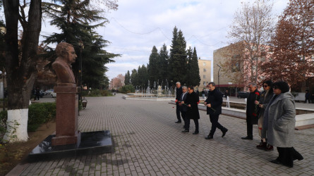 Qazaxda Xalq yazıçısı Yusif Səmədoğlunun 90 illiyi münasibətilə ədəbi-bədii gecə keçirilib-25.12.2025