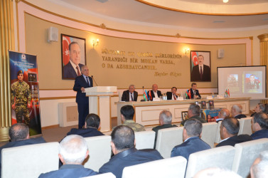 Qazaxda “Şuşa fatehi-Yunis Kazımov” adlı kitabın təqdimatı olub 23.04.2026