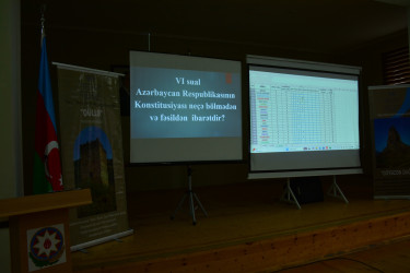 Qazaxda “Konstitusiya və Suverenlik ili” çərçivəsində müəllimlər arasında intellektual bilik yarışı keçirilib-15.12.2025