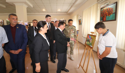 Qazaxda 27 Sentyabr - Anım Gününə həsr edilmiş rəsm sərgisi təşkil edilib 23.09.2026