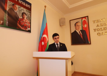 Qazaxda Ümummilli Lider Heydər Əliyevin anadan olmasının 102-ci ildönümünə həsr edilmiş “Nə zaman, nə məkan anlayışına sığmayan şərəfli və mənalı ömür” mövzusunda tədbir keçirilib 07.05.2025