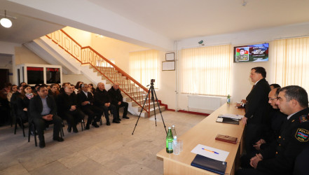 Qazaxda icra başçısının dekabr ayında vətəndaşlarla keçirilən növbəti səyyar görüşü şəhər sakinləri ilə olub-18.12.2025