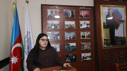 BDU-nun Qazax filialında “Xocalı faciəsi - Qalib xalqın silinməyən yaddaşı” adlı anım tədbiri keçirilib 25.02.2026