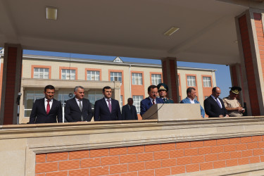 Dövlət Sərhəd Xidmətinin (DSX) Sərhəd Qoşunlarının “Qazax” Əlahiddə Sərhəd Diviziyasının qarnizon kompleksində sərhədçilər peşə bayramlarını qeyd ediblər-18.08.2025
