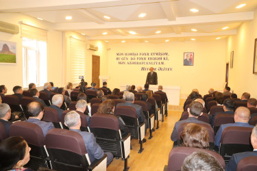 Qazaxda 17 Noyabr - Milli Dirçəliş Gününə həsr olunmuş tədbir keçirilib- 14.11.2025