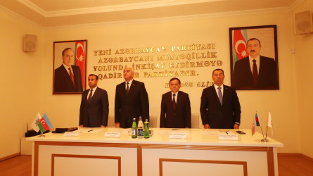 Yeni Azərbaycan Partiyası Qazax rayon təşkilatının XI konfransı keçirilib 11.09.2026