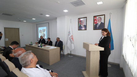 Qazaxda görkəmli oftalmoloq-alim, Akademik Zərifə xanım Əliyevanın anadan olmasının 103 illiyinə həsr olunmuş “İki Dahi İnsan ömrü” başlıqlı tədbir keçirilib 28.04.2026