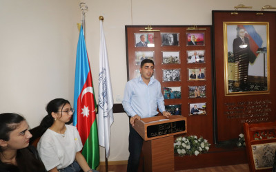 BDU-nun Qazax filialında “Azərbaycan Konstitusiyası və dövlətçilik tariximiz - Suverenliyimiz tələbələrin gözü ilə” adlı Elmi Konfrans keçirilib 15.05.2025