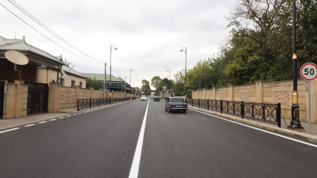 Qazaxda yeni asfalt örtüyü vurulmuş küçələrdən FOTOLAR (Bakı küçəsinin dairədən (“Əsədoğlu” marketin yanı) avtovağzalın qarşısına olan hissəsi və Əliağa Şıxlinski küçəsi) - 15.09.2025