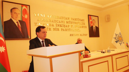Qazaxda “Yeni Azərbaycan Partiyası Azərbaycanın müasir tarixində böyük bir fenomendir” mövzusunda tədbir keçirilib-21.11.2025