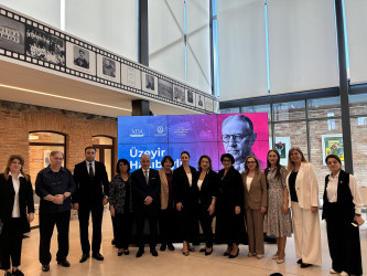 Üzeyir Hacıbəylinin 140 illik yubileyi ADA Universitetinin Qazax Mərkəzində qeyd olunub 20.09.2025