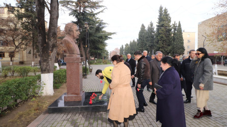 Qazaxda Xalq yazıçısı Yusif Səmədoğlunun 90 illiyi münasibətilə ədəbi-bədii gecə keçirilib-25.12.2025