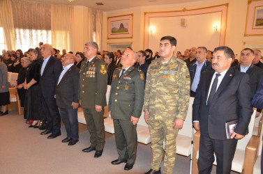 Qazaxda “Şuşa fatehi-Yunis Kazımov” adlı kitabın təqdimatı olub 23.04.2026