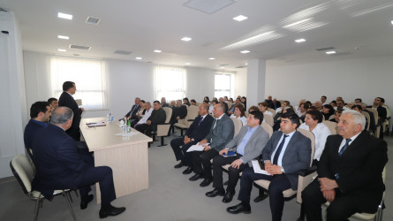 Qazaxda icra başçısı səhiyyə işçiləri ilə görüşüb 12.03.2025