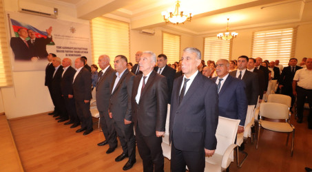 Yeni Azərbaycan Partiyası Qazax rayon təşkilatının XI konfransı keçirilib 11.09.2026