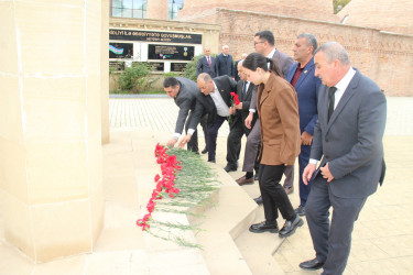 Qazaxda 8 Noyabr - Zəfər Gününə həsr olunmuş “Azərbaycan Zəfərlər ölkəsidir” mövzusunda tədbir keçirilib 04.11.2025