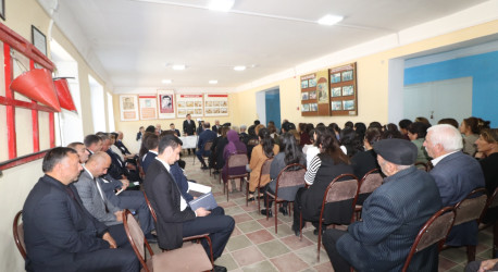 Qazaxda icra başçısının sentyabr ayı üzrə vətəndaşlarla keçirilən sonuncu səyyar görüşü rayonun Kəmərli kəndində olub 25.09.2025