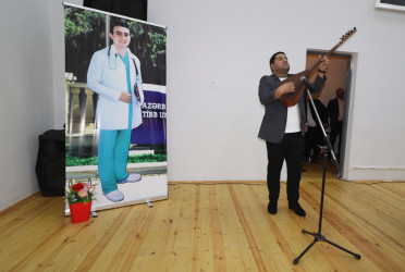 Qazaxda 8 Noyabr - Zəfər Gününün beşinci ildönümünə həsr edilmiş kitab və rəsm sərgisi, Vətən müharibəsi şəhidi tibb xidməti leytenantı Adil Əfəndiyevə həsr edilmiş “O, bizim Adildi” kitabının təqdimat mərasimi olub -22.10.2025