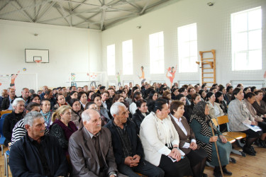 Qazaxda icra başçısının aprel ayı üzrə vətəndaşlarla keçirilən sonuncu səyyar görüşü rayonun İkinci Şıxlı kəndində olub 22.04.2026