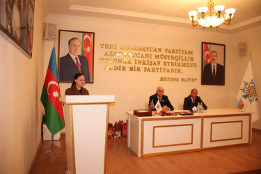 Qazaxda 8 Noyabr - Zəfər Gününə həsr olunmuş “Azərbaycan Zəfərlər ölkəsidir” mövzusunda tədbir keçirilib 04.11.2025