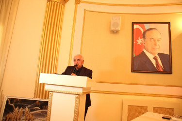 Qazaxda Əməkdar incəsənət xadimi, şair Barat Vüsalın 75 illik yubileyi münasibətilə “Yaxşı ki, Qazağın Baratı varmış” başlıqlı ədəbi-bədii gecə keçirilib 23.04.2026